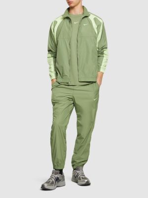 Pletena jakna Nike zelena