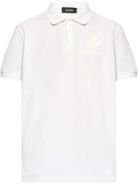 Poloshirt Dsquared2 hvid