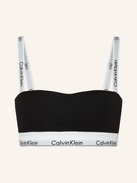 Biustonosz bandeau bawełniany Calvin Klein