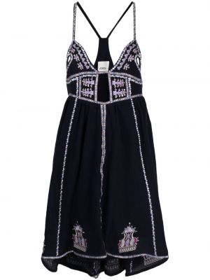Tikitud kleit Isabel Marant sinine