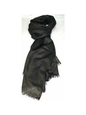 Черный шарф Lorentino