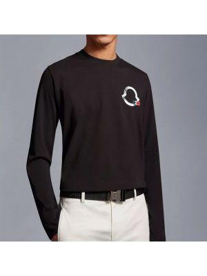 Camiseta de manga larga Moncler negro