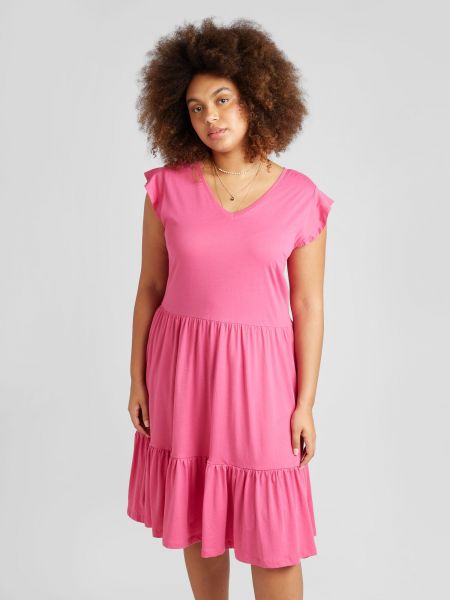 Φόρεμα Only Carmakoma ροζ