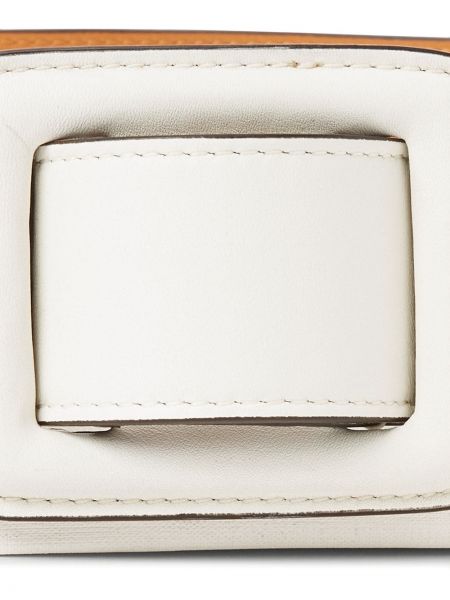 Cinturón con hebilla Ralph Lauren Collection blanco