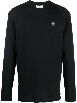 Brodert t-skjorte Philipp Plein svart