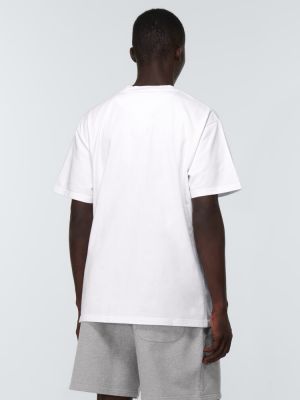 Bavlněné tričko jersey Cdlp bílé