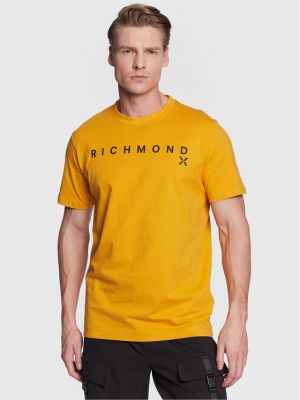 Тениска John Richmond жълто