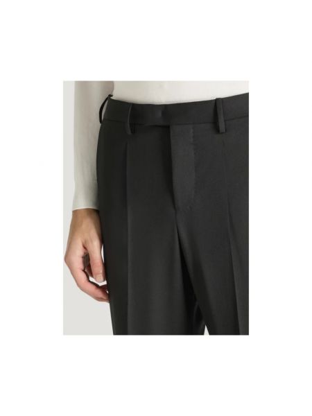 Pantalones de lana Pt Torino negro