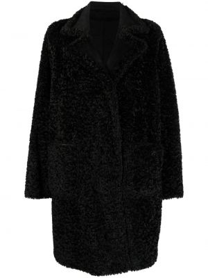 Obojstranný kabát Marina Rinaldi čierna