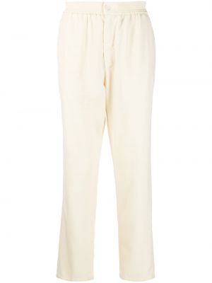 Pantalon droit en laine Bonsai beige