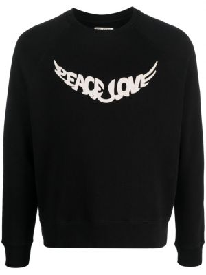 Sweatshirt aus baumwoll mit print Zadig&voltaire schwarz