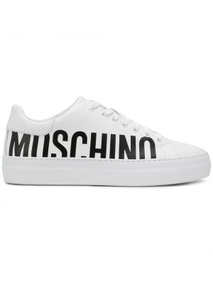 Klassisk sneakers Moschino hvit