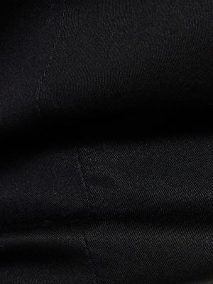 Saténový top The Garment čierna