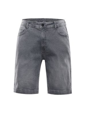 Kratke jeans hlače z perlami Nax