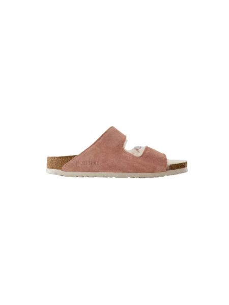 Woll sandale Birkenstock pink