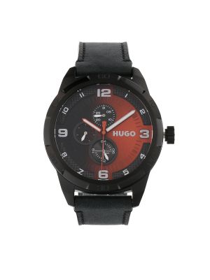Armbanduhr Hugo schwarz