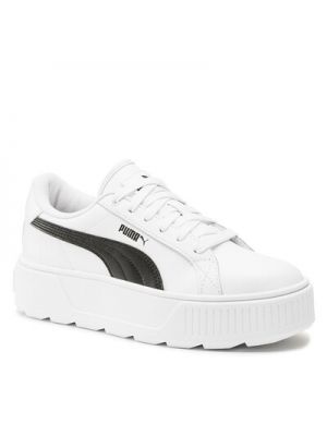 Pantofi din piele Puma alb