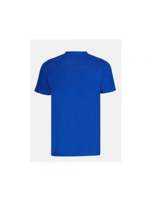 Camiseta de lino Isabel Marant azul