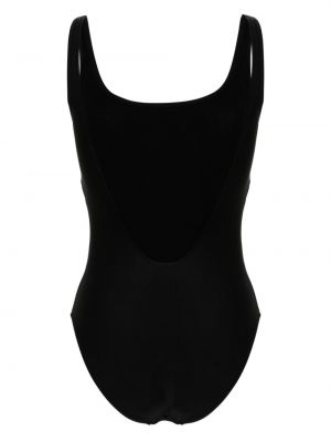 Raštuotas vientisas maudymosi kostiumėlis Moschino