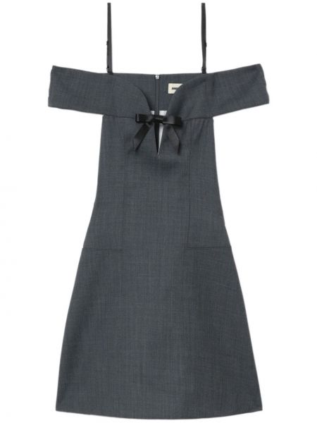 Коктейлна рокля Shushu/tong сиво