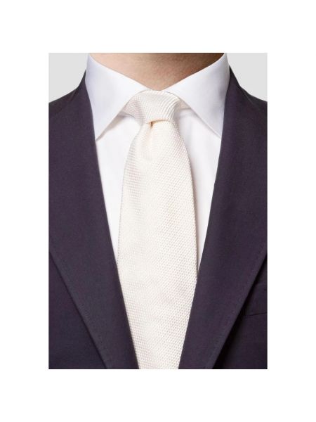 Krawat Eton beżowy