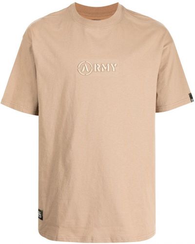 Camiseta con estampado Izzue marrón