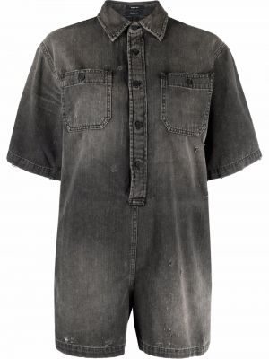 Denim jumpsuit R13 grå