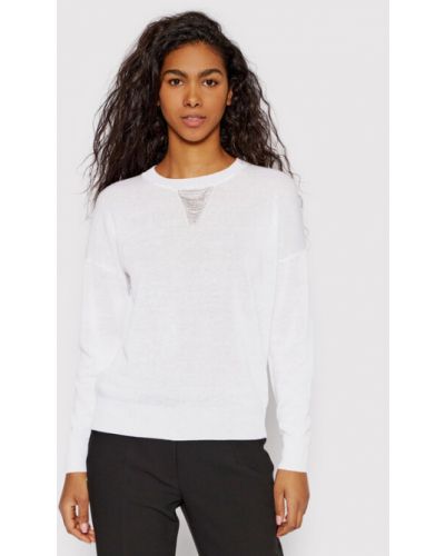 Peserico Sweater S99583F12 Fehér Regular Fit