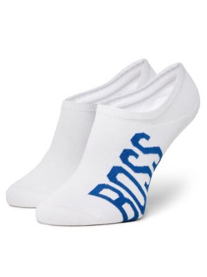 Ponožky s nízkym strihom Boss biela