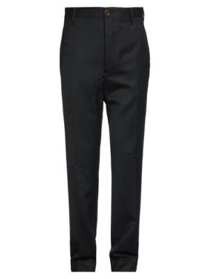 Pantalones de lana Vivienne Westwood negro