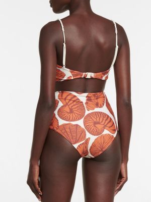 Bikini cu imagine Johanna Ortiz portocaliu