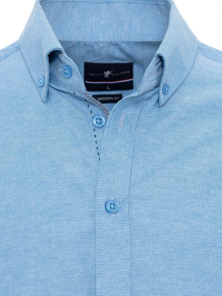 Rifľová košeľa Denim Culture modrá