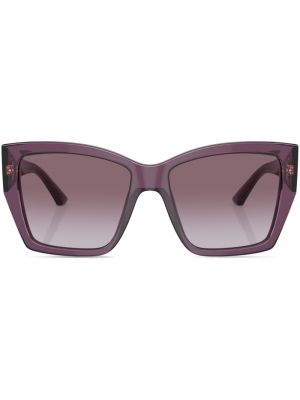 Oversized sluneční brýle Bvlgari fialové