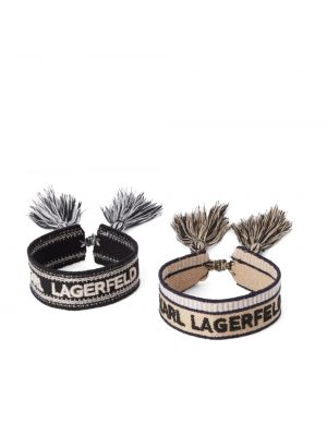 Pletený náramek Karl Lagerfeld