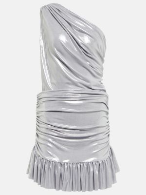 Šaty Norma Kamali stříbrné