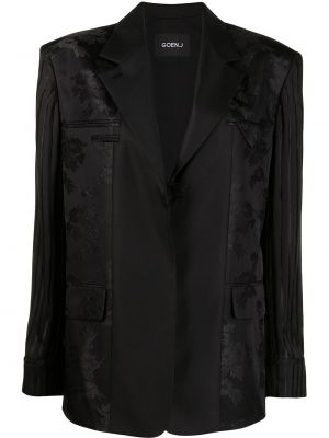 Blazer de tejido jacquard Goen.j negro