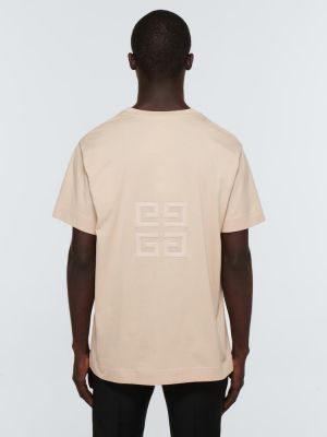 Camiseta de algodón Givenchy beige