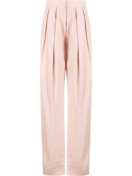 Pantaloni plisate Stella Mccartney roz