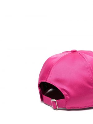 Siuvinėtas kepurė su snapeliu Etro rožinė