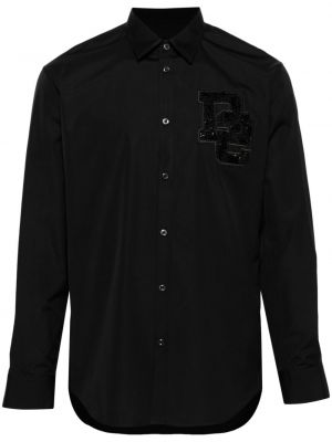 Риза Dsquared2 черно