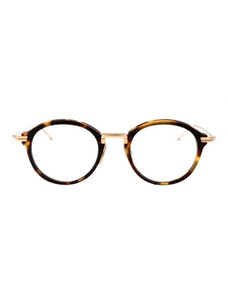 Okulary Thom Browne brązowe