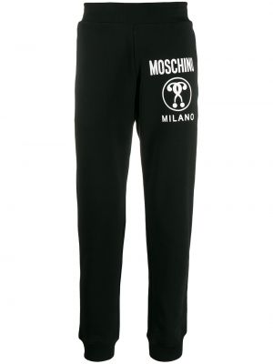 Спортни панталони Moschino черно
