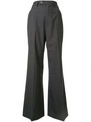 Pantalones de cintura alta bootcut Giambattista Valli gris