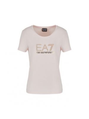 T-shirt skinny Ea7 rose