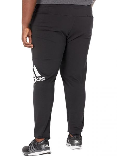 Спортивные штаны из джерси Adidas черные
