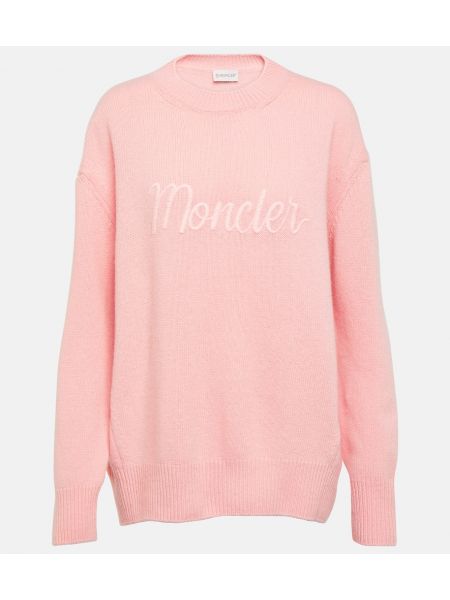 Maglione lungo di lana di cachemire Moncler