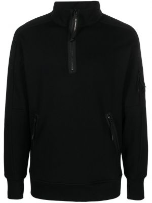 Jersey fleece pullover C.p. Company schwarz