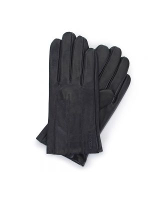 Rękawiczki skórzane Wittchen czarne