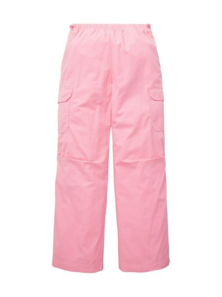 Spodnie sportowe Tom Tailor Denim różowe