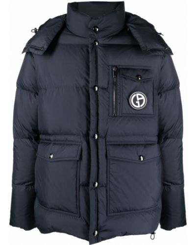 Daunenjacke Giorgio Armani blau